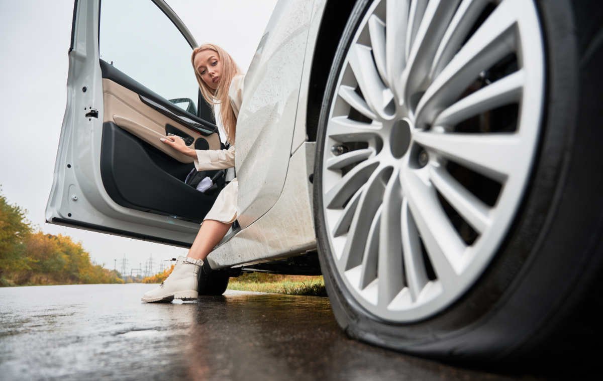 Componenti auto, Riparare uno pneumatico