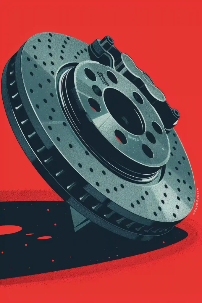 Componenti auto, Freni a disco.
