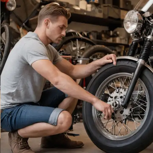 Freni per moto. Manutenzione moto. Componenti auto.