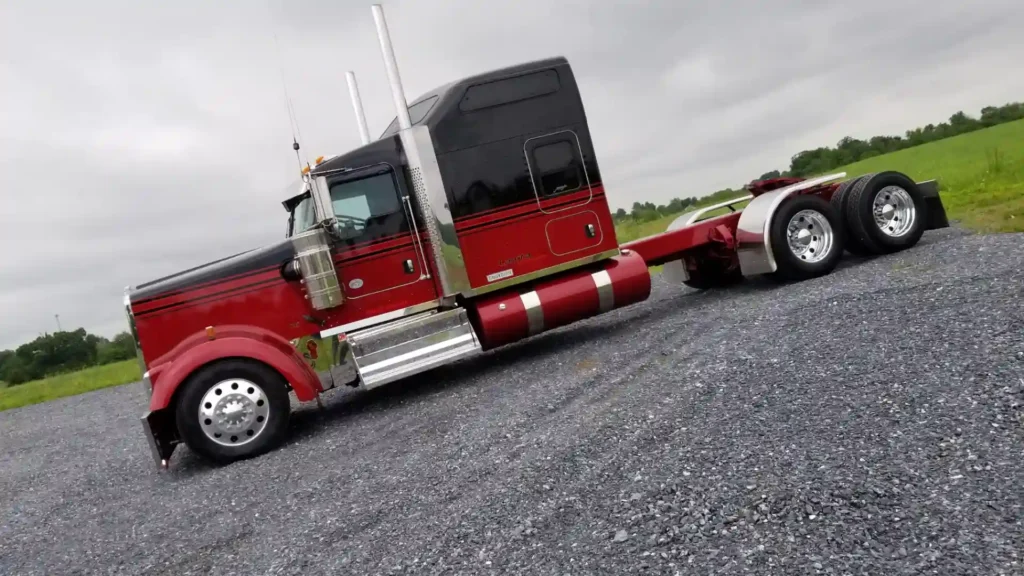 Freni ad aria. Autoarticolato pesante. Componenti auto.