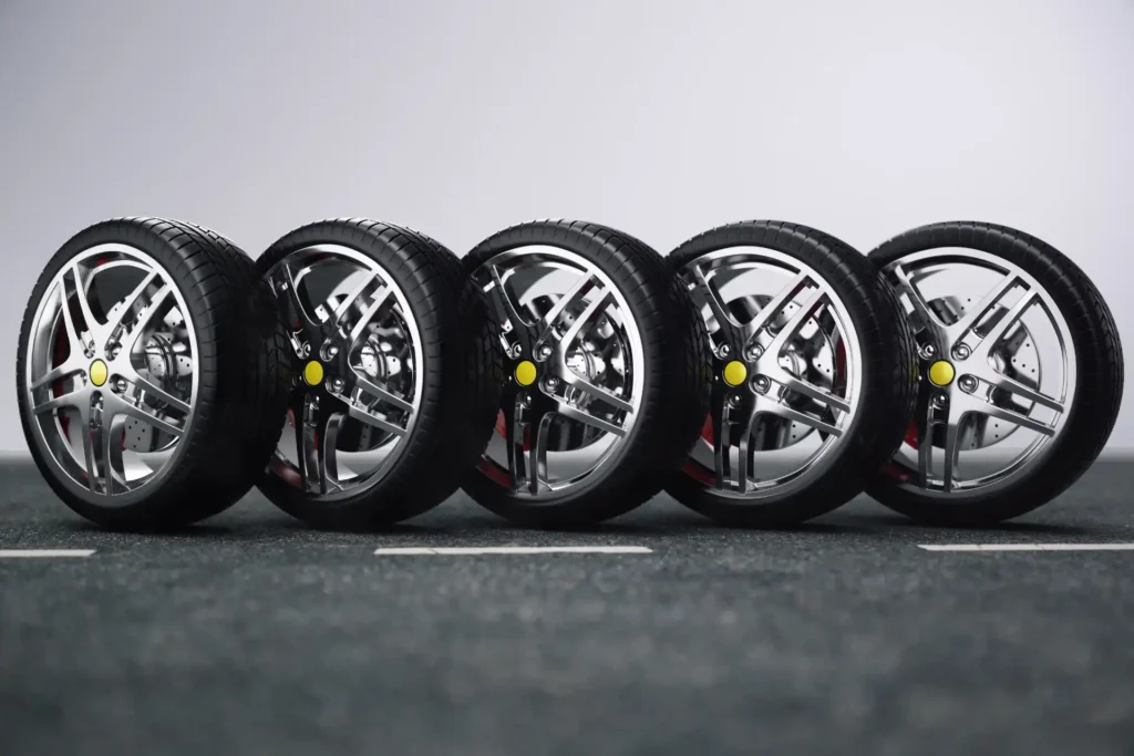 L'usura delle gomme. Componenti auto.Mescole gomme e freni.