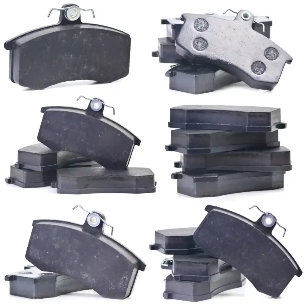 Sistemi frenanti. Pastiglie freno. Componenti auto.