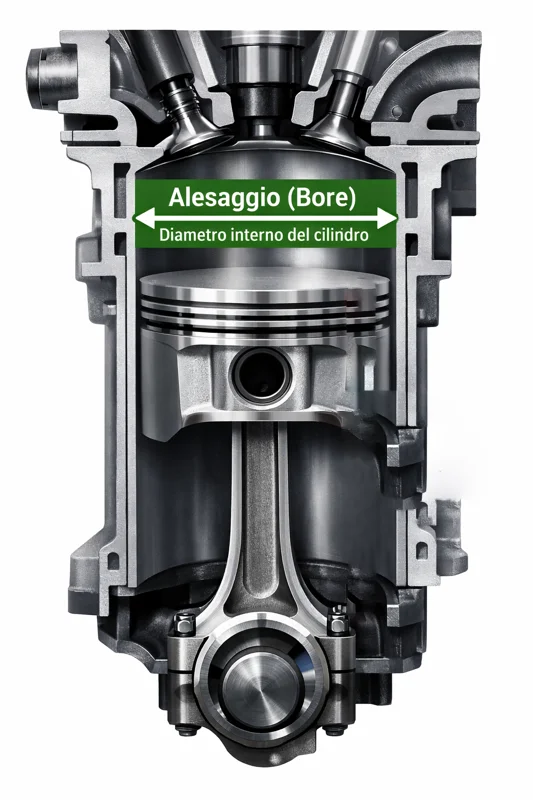 Alesaggio-e-corsa-2
Componenti auto.