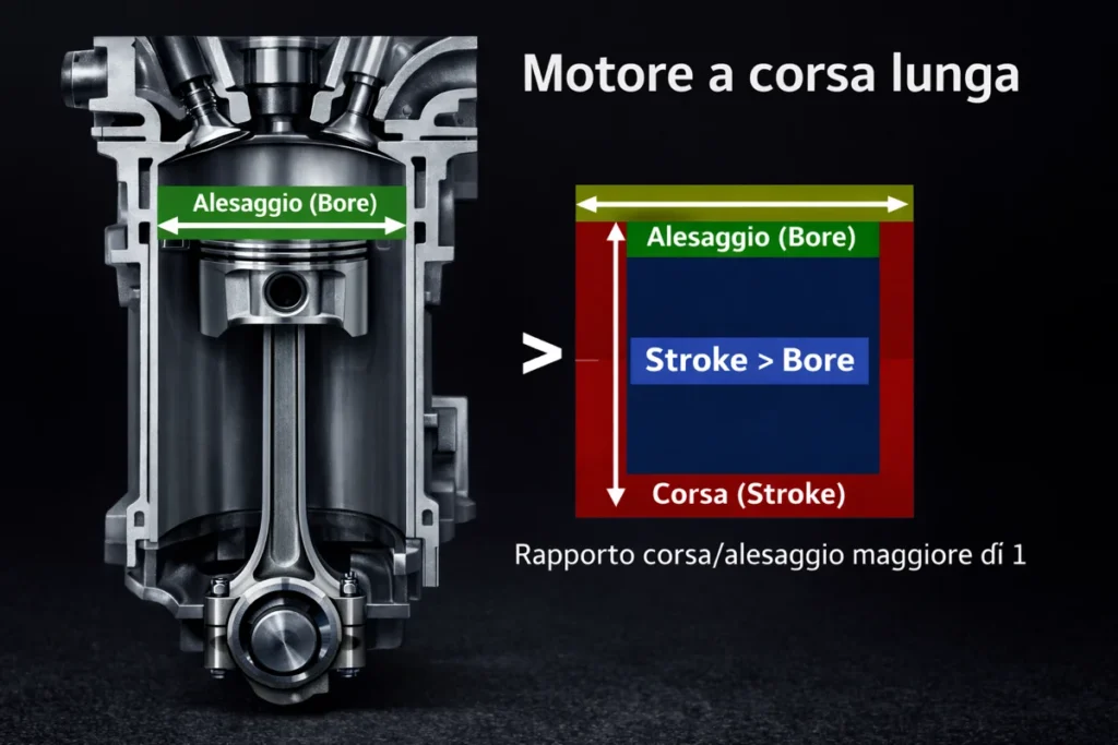 Alesaggio-e-corsa-6.
Componenti auto.